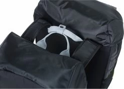 Basil Miles Dubbele Fietstas - Zwart - 34 Liter -Fiets Serie Winkel 1200x862 2