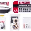 Simson Bandenreparatieset / Bandenplakset Compleet - Type Select T.b.v. Fiets - 23 Delig