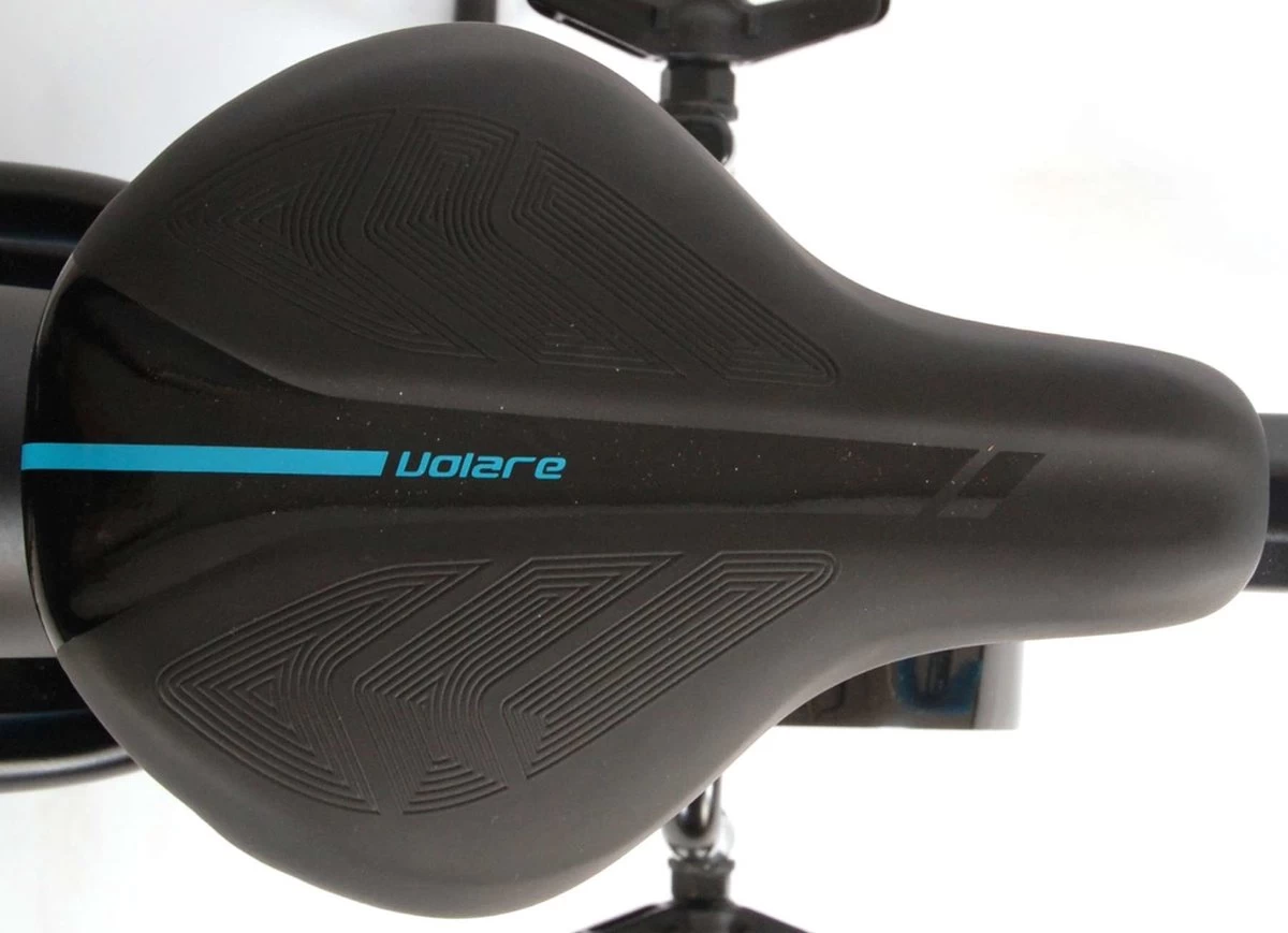 Volare Rocky Kinderfiets - 16 Inch - Zwart Blauw - 95% Afgemonteerd - Prime Collection 5 Volare Rocky Kinderfiets - 16 Inch - Zwart Blauw - 95% Afgemonteerd - Prime Collection - Afbeelding 5