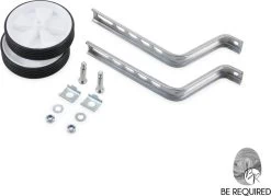 Be Required Stevige Zijwieltjes - 12 T/m 20 Inch - Zijwieltjes Voor Kinderfiets - Kinderfietsaccessoires - Wit -Fiets Serie Winkel 1200x869