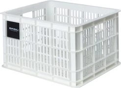 Basil Fietskrat M - Medium - 29.5 Liter - Wit -Fiets Serie Winkel 1200x875 1