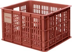 Basil Fietskrat M - Medium - 29.5 Liter - Rood -Fiets Serie Winkel 1200x875