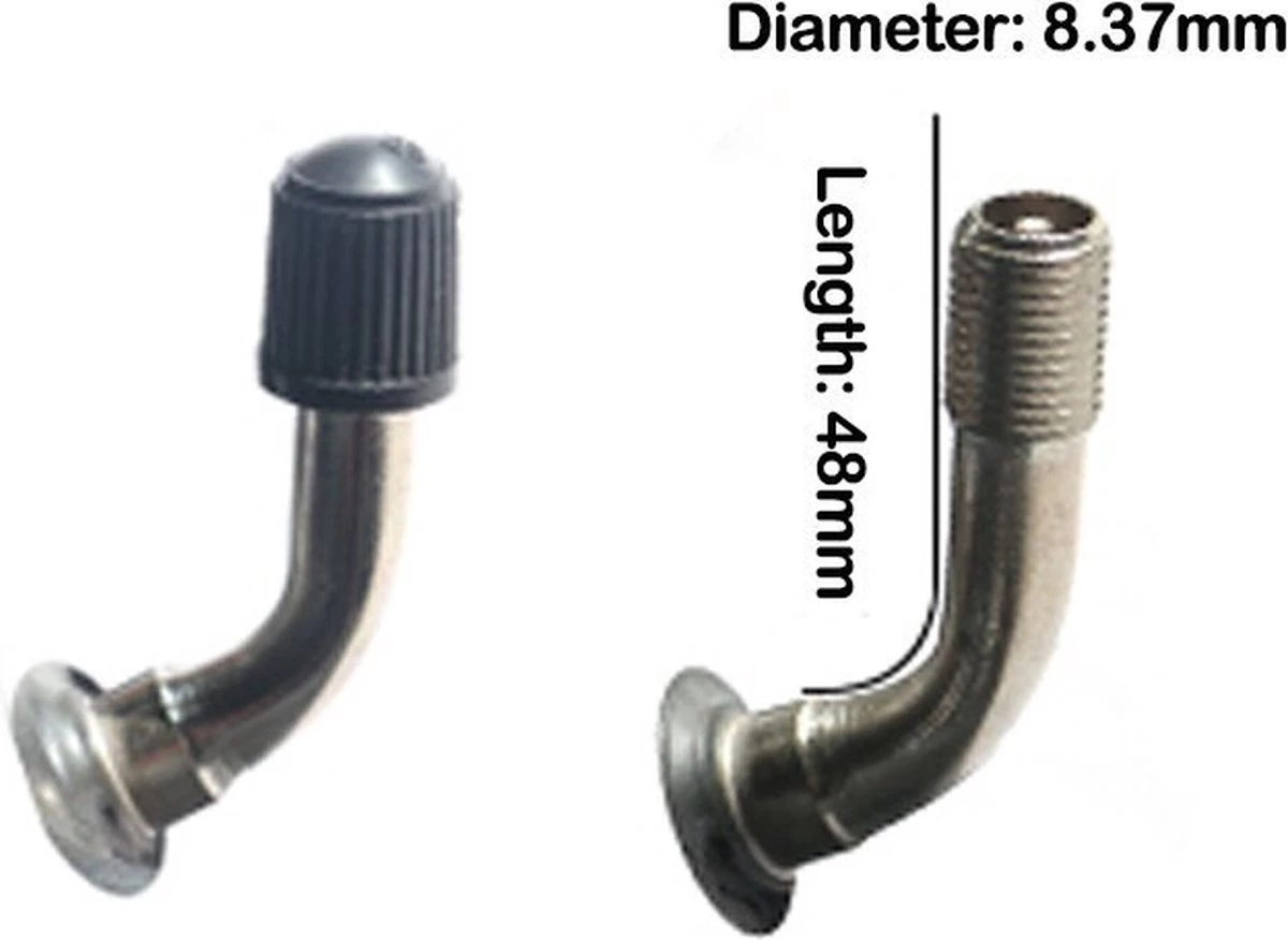 BINNENBAND WINDGOO & MOOVWAY/GYROBOARDER B20 & B19 14 INCH 14X1.75 / 2.125 GEBOGEN VENTIEL 2 BINNENBAND WINDGOO & MOOVWAY/GYROBOARDER B20 & B19 14 INCH 14X1.75 / 2.125 GEBOGEN VENTIEL - Afbeelding 2
