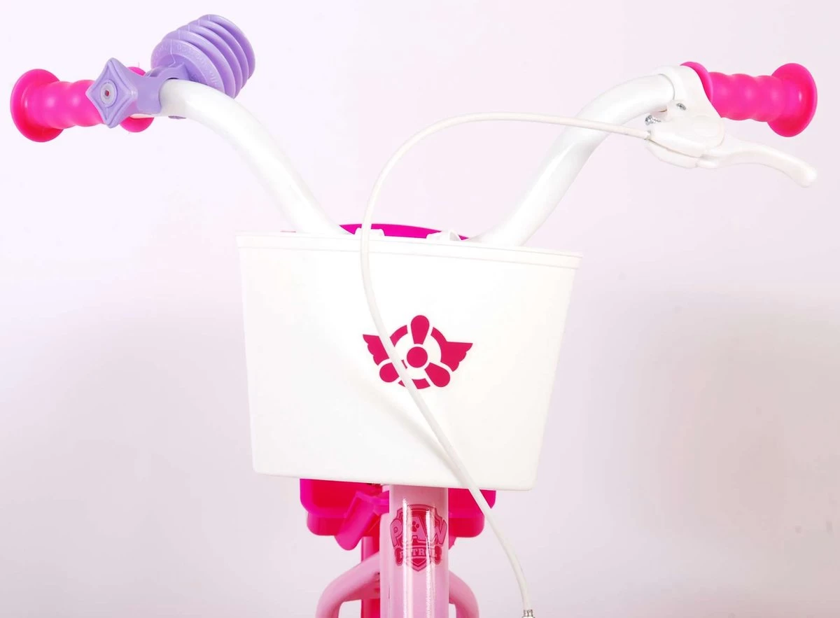 Volare Paw Patrol Kinderfiets - Meiden - 12 Inch - Roze - Doortrapper 11 Volare Paw Patrol Kinderfiets - Meiden - 12 Inch - Roze - Doortrapper - Afbeelding 11