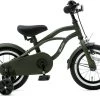 Nogan Harley - Kinderfiets - Jongensfiets - 12 Inch - Leger Groen