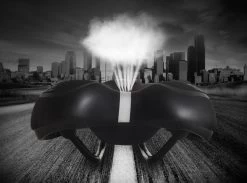 Voltano Trekking Fietszadel - Comfortabel Gel Zadel - Met Uitsparing - Inclusief Zadelstrop - 100% Waterdicht - Unisex - Zwart -Fiets Serie Winkel 1200x888 5