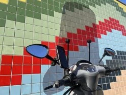 MANOS LIBRES - MODEL E PRO | TELEFOONHOUDER SCOOTER, MOTOR | SPIEGEL | UNIVERSEEL | ZWART | PIAGGIO | VESPA | ZIP -Fiets Serie Winkel 1200x899 24