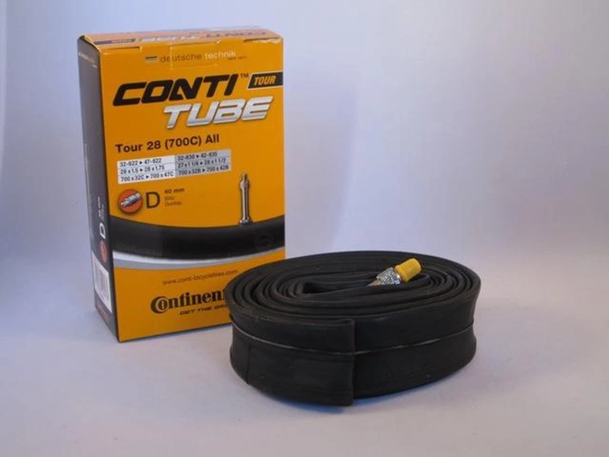Continental Binnenband 28/27 X 1 1/4-1.75(32/47-622) Dv 40 Mm 2 Continental Binnenband 28/27 X 1 1/4-1.75(32/47-622) Dv 40 Mm - Afbeelding 2