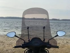 Waterafstotende Sticker Windscherm-Anti Regen Folie-Scooter-Nano Spray-Vespa Sprint-Zip-Sym-Universeel