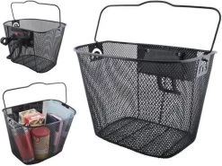 Metalen Stuur Fietsmand Inclusief Bevestigingssysteem - Afneembaar - Voor Op De Fiets - 33 X 25 X 23 Cm - Zwart 15 Metalen Stuur Fietsmand Inclusief Bevestigingssysteem - Afneembaar - Voor Op De Fiets - 33 X 25 X 23 Cm - Zwart -Fiets Serie Winkel 1200x901 11