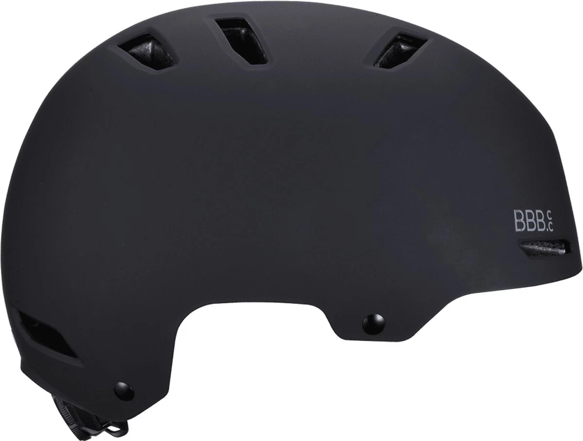 BBB Cycling Wave Kinderhelm Fiets - Fietshelm Kinderen - Sporthelm Kind - Mat Zwart - Maat M - BHE-150 12 BBB Cycling Wave Kinderhelm Fiets - Fietshelm Kinderen - Sporthelm Kind - Mat Zwart - Maat M - BHE-150 - Afbeelding 12