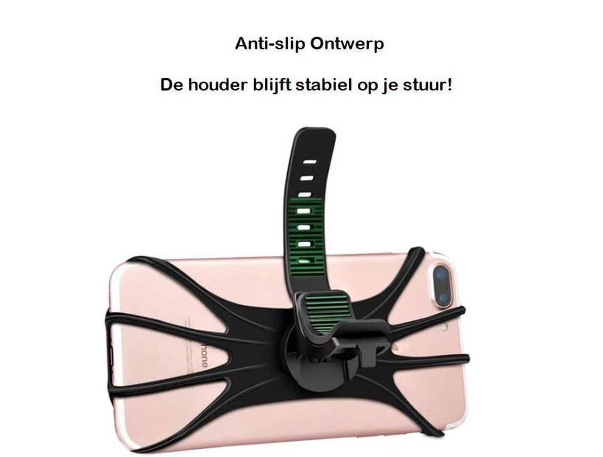Merkloos Mobiele Telefoon Houder Voor Op Je Fiets | Geschikt Voor Elk Toestel | Houder Telefoon | Extra Stevig | Smartphone Houder | Stuur Houder | 360 Graden Draaibaar | Motor | Racefiets | Zwart 6 Merkloos Mobiele Telefoon Houder Voor Op Je Fiets | Geschikt Voor Elk Toestel | Houder Telefoon | Extra Stevig | Smartphone Houder | Stuur Houder | 360 Graden Draaibaar | Motor | Racefiets | Zwart - Afbeelding 6