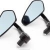 Bar End Spiegels - Spiegels Voor Motoren/Scooter - Set Van 2 - Zwart
