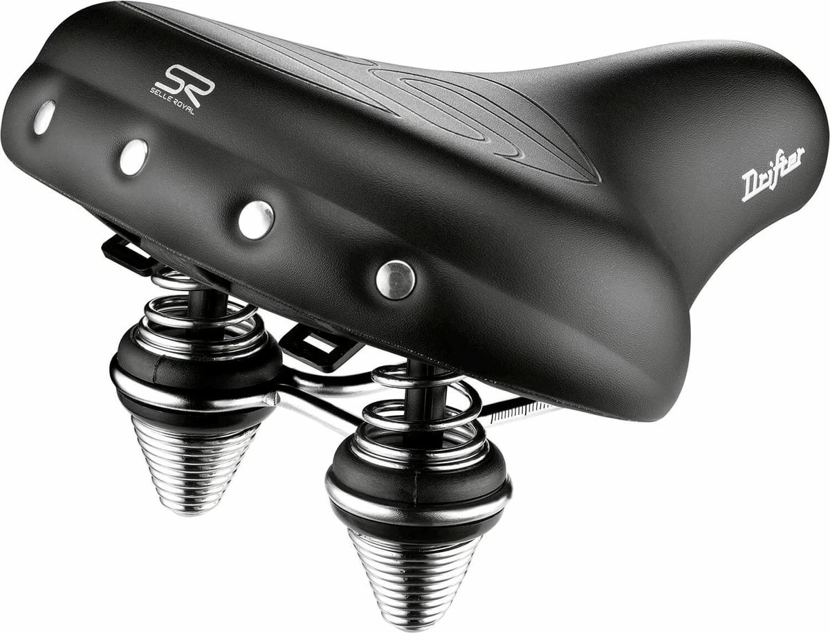 Selle Royal Drifter Strengtex Relaxed - Fietszadel - Zwart 8 Selle Royal Drifter Strengtex Relaxed - Fietszadel - Zwart - Afbeelding 8