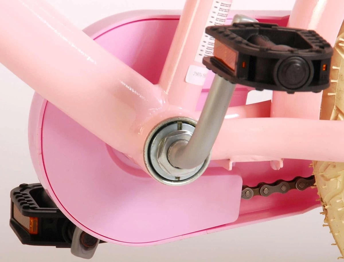 Volare Ashley Kinderfiets - Meisjes - 16 Inch - Roze - 95% Afgemonteerd 10 Volare Ashley Kinderfiets - Meisjes - 16 Inch - Roze - 95% Afgemonteerd - Afbeelding 10