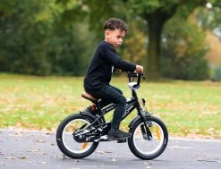 Amigo BMX Fun Jongensfiets - Kinderfiets 16 Inch - Matzwart -Fiets Serie Winkel 1200x917 11