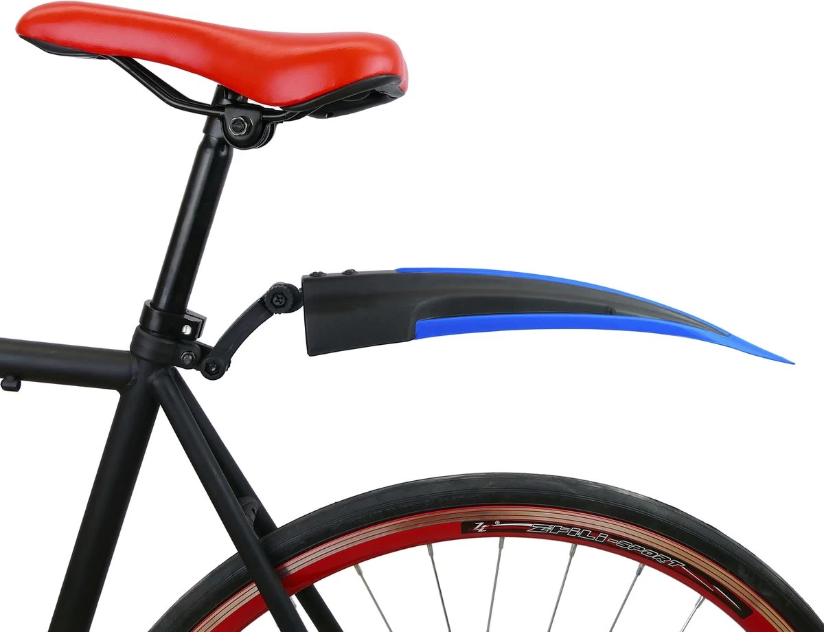 PrimeMatik - Voor- En Achterspatbord Voor Mountainbike MTB Blauw 3 PrimeMatik - Voor- En Achterspatbord Voor Mountainbike MTB Blauw - Afbeelding 3