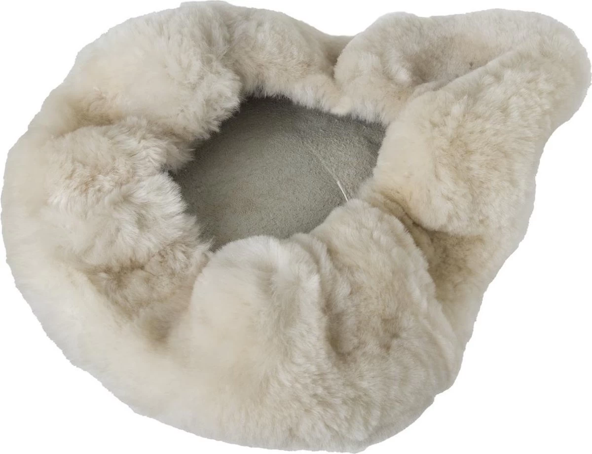 Fastrider Schapenvacht Zadelhoes - Wit 3 Fastrider Schapenvacht Zadelhoes - Wit - Afbeelding 3