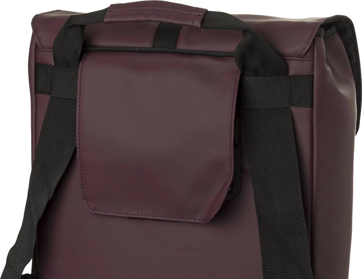 Fastrider Jaxx II Enkele Fietstas - Rugzak - Waterafstotend - Fietstas, Schoudertas En Rugtas In 1 - Paars - 14 Liter 11 Fastrider Jaxx II Enkele Fietstas - Rugzak - Waterafstotend - Fietstas, Schoudertas En Rugtas In 1 - Paars - 14 Liter - Afbeelding 11