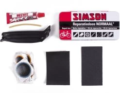 Simson Bandenreparatieset - Bandenplakset Compleet - Type Normaal T.b.v. Fiets - 7 Delig