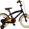 SJOEF Cruise Jongensfiets 16 Inch - Zwart