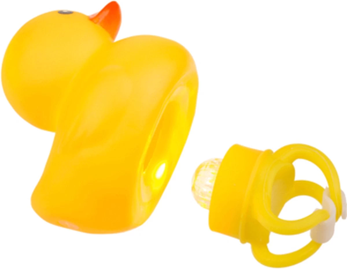 Merkloos Piepende Eend Met Led Licht Voor Op De Fiets 8 Merkloos Piepende Eend Met Led Licht Voor Op De Fiets - Afbeelding 8