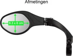 Merkloos Life-X Fietsspiegel – Ebike – 360° Verstelbaar – Links -Fiets Serie Winkel 1200x932 5