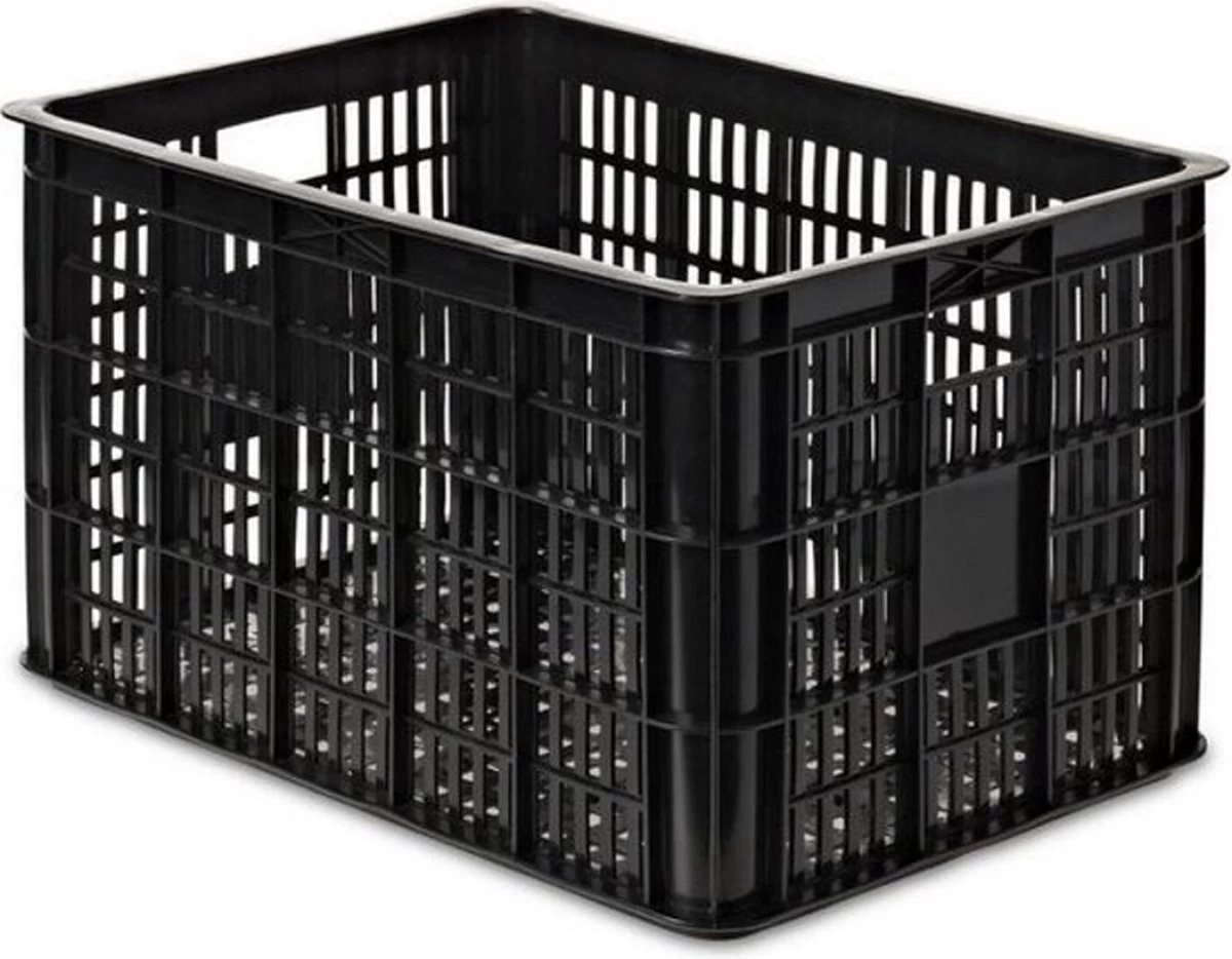 Lastpak Fietskrat Groot - Zwart - 46 L 1 Lastpak Fietskrat Groot - Zwart - 46 L