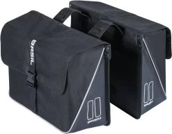 Basil Forte Dubbele Fietstas - Zwart - 35 Liter -Fiets Serie Winkel 1200x940