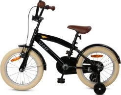 SJOEF Cruise Jongensfiets 16 Inch - Zwart -Fiets Serie Winkel 1200x943 9