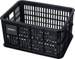 Basil Fietskrat S - Small - 17.5 Liter - Zwart -Fiets Serie Winkel 1200x944