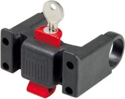 KlickFix Stuuradapter Met Slot, Zwart