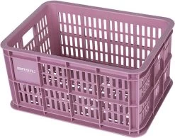 Basil Fietskrat S - Small - 17.5 Liter - Roze -Fiets Serie Winkel 1200x948