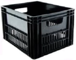 VWP Fietskrat - Kunststof - 40 Liter - Zwart -Fiets Serie Winkel 1200x954 1