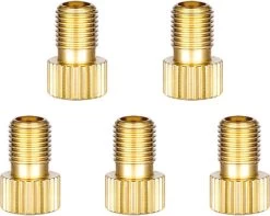 MMOBIEL 5 X Fietsventiel Presta Naar Schrader Adapter SV AV DV Dunlop Frans Ventiel