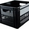 Kunststof Fietskrat 41 Liter Zwart