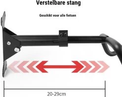 Professioneel Fiets Ophangsysteem - Verstelbaar - Muurbeugel Voor Fietsen - Fietshaak - Ophangbeugel - Fietsbeugel - Fiets Ophangrek -Fiets Serie Winkel 1200x961 3
