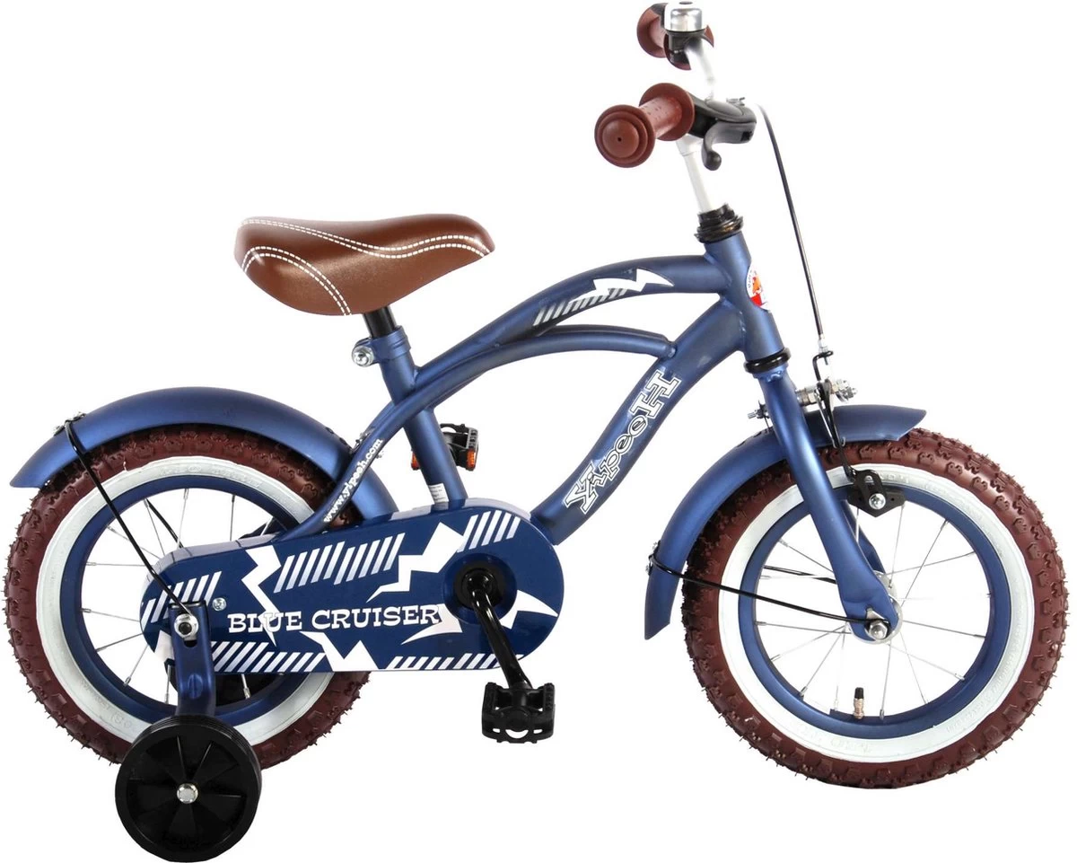 Volare Blue Cruiser Kinderfiets - Jongens - 12 Inch - Blauw - 95% Afgemonteerd 2 Volare Blue Cruiser Kinderfiets - Jongens - 12 Inch - Blauw - 95% Afgemonteerd - Afbeelding 2