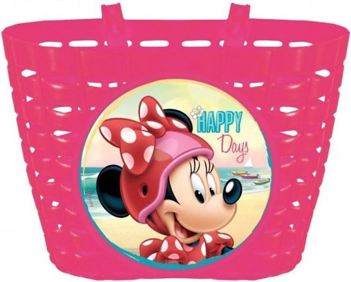 Marvel Disney Fietsmand Minnie Mouse Junior 20 Cm Roze 2 Marvel Disney Fietsmand Minnie Mouse Junior 20 Cm Roze - Afbeelding 2