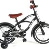 Volare Black Cruiser Kinderfiets - Jongens - 14 Inch - Zwart - 95% Afgemonteerd