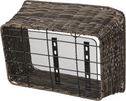 Fastrider Sverre - Achterdrager Fietsmand - Kunststof Riet - 30 Liter - Bruin -Fiets Serie Winkel 1200x967 2