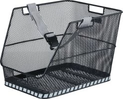 Basil Class Kinderfietsmand - Achter - Staal - Zwart -Fiets Serie Winkel 1200x967 3