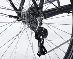 Amigo E-Vibe D1 - Elektrische Stadsfiets Voor Dames - Met 7 Versnellingen - Matgrijs -Fiets Serie Winkel 1200x969 11