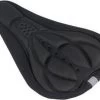 Merkloos Gel Zadelhoes - Zwart - Comfortabel Fietsen