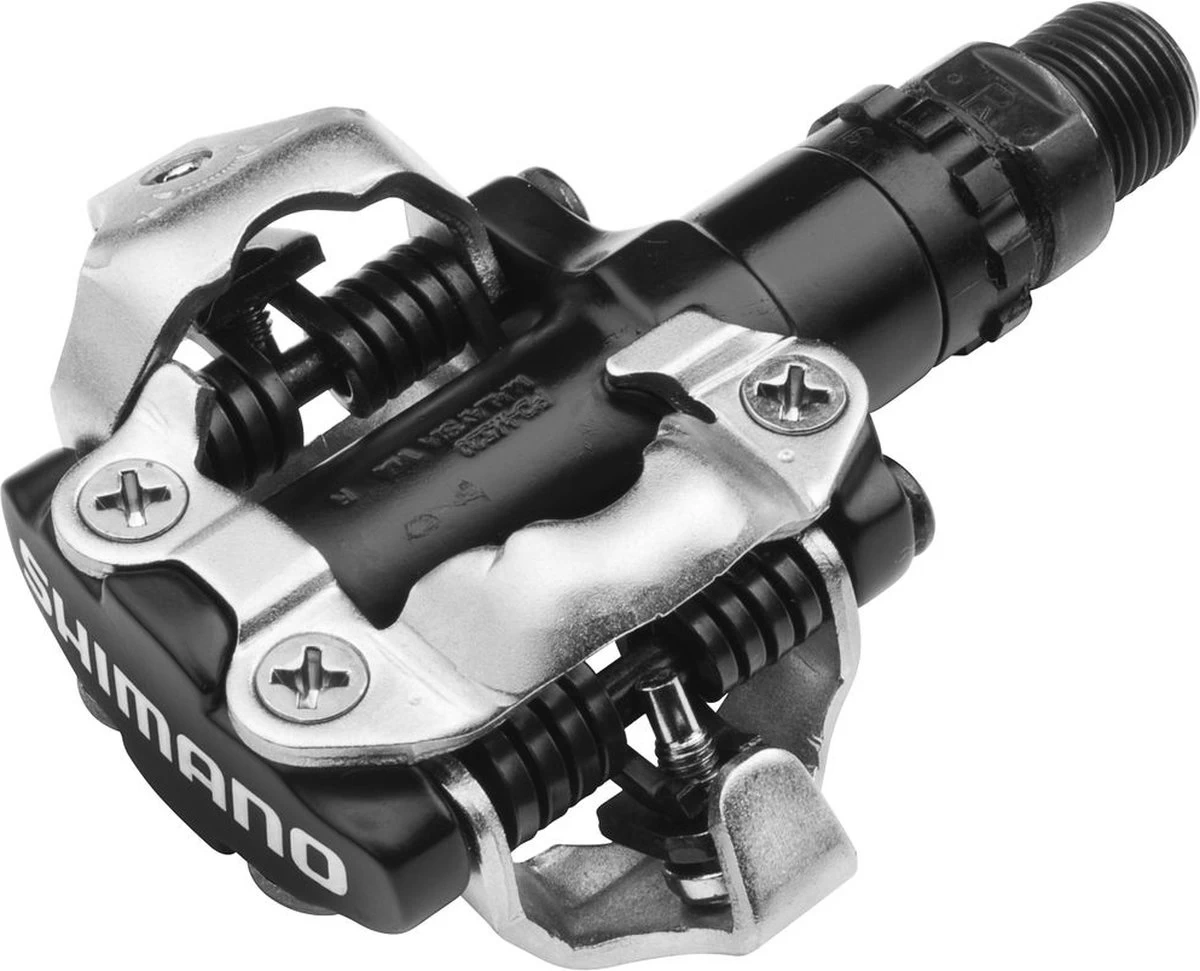 Shimano PD-M540 Pedalen, Zwart/zilver 1 Shimano PD-M540 Pedalen, Zwart/zilver