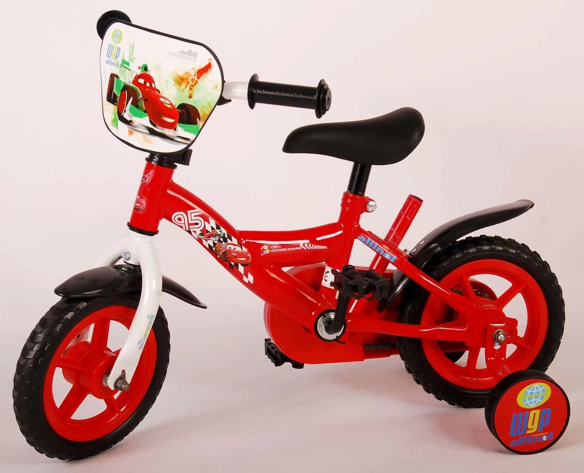 Disney Cars Kinderfiets - Jongens - 10 Inch - Rood - Doortrapper 8 Disney Cars Kinderfiets - Jongens - 10 Inch - Rood - Doortrapper - Afbeelding 8