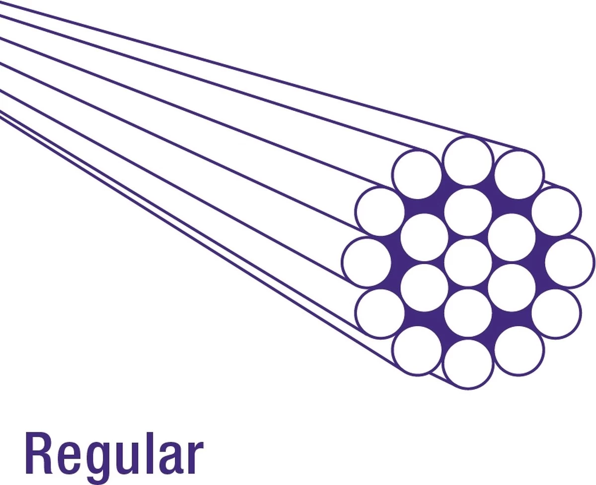 Schakel Binnenkabel Elvedes Voor Shimano 2250mm RVS ø1,1mm Shimano N-nippel (op Kaart) 2 Schakel Binnenkabel Elvedes Voor Shimano 2250mm RVS ø1,1mm Shimano N-nippel (op Kaart) - Afbeelding 2
