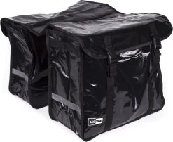 Lastpak Bisonyl - Dubbele Fietstas - 46 L - Zwart