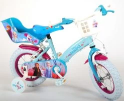 Volare Disney Frozen 2 Kinderfiets - Meisjes - 12 Inch - Blauw/Paars - Twee Handremmen -Fiets Serie Winkel 1200x981 8