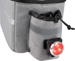 Dunlop Koeltas Voor Bagagedrager Fiets - 7 Liter - Fietstas - Klittenband Bevestiging - Incl. Extra Opbergvakken En Flessenhouder - Isolerende Binnenlaag - Met Schouderband - Grijs -Fiets Serie Winkel 1200x985 2